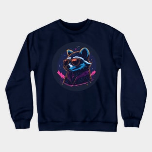 Racoon Crewneck Sweatshirt